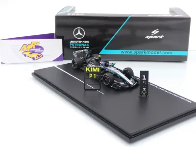 Preview: Spark S9381 # Mercedes-AMG W17 F1 #12 Win China GP 2026 " Kimi Antonelli " 1:43