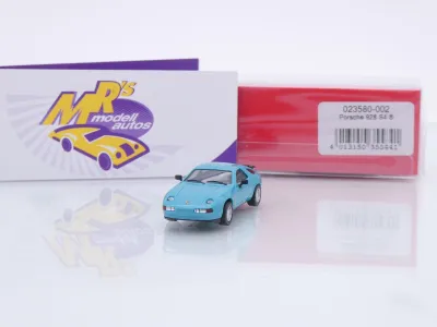 Herpa 023580-002 # Porsche 928 S4 Baujahr 1991 " türkisblau " 1:87