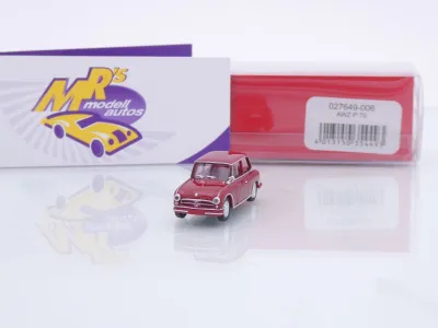 Herpa 027649-006 # AWZ P70 Limousine Baujahr 1955 " dunkelrot " 1:87
