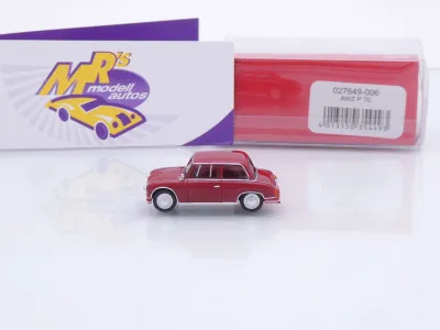 Preview: Herpa 027649-006 # AWZ P70 Limousine Baujahr 1955 " dunkelrot " 1:87