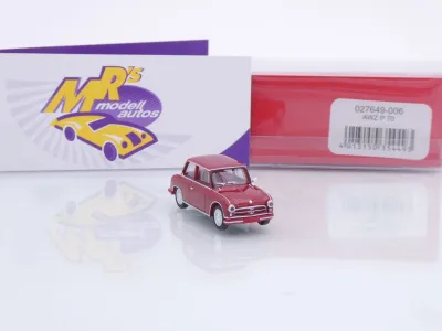 Preview: Herpa 027649-006 # AWZ P70 Limousine Baujahr 1955 " dunkelrot " 1:87