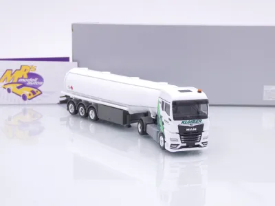 Preview: Herpa 952033 # MAN TGX GM Benzintank-Sattelzug " Kloiber Logistik " 1:87