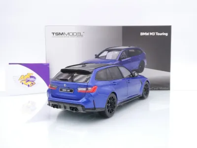 Preview: TSM Model 181029 # BMW M3 G81 Touring Baujahr 2023 " Portimaoblau-metallic " 1:18