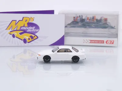 Preview: Micro City Herpa 87MC000102 # Nissan Skyline R32 GTR Baujahr 1992 " weiß " 1:87