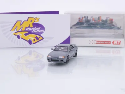 Micro City Herpa 87MC000094 # Nissan Skyline R32 GTR Baujahr 1992 " hellgrau " 1:87