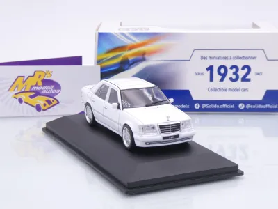 Preview: Solido S4313205 # Mercedes-Benz E60 AMG W124 Baujahr 1994 " weiß " 1:43