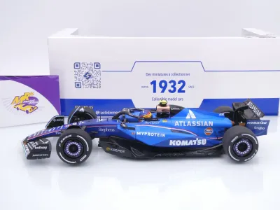 Preview: Solido S1818803 # Williams FW47 #55 Formel 1 GP Azerbaijan 2025 " Carlos Sainz " 1:18