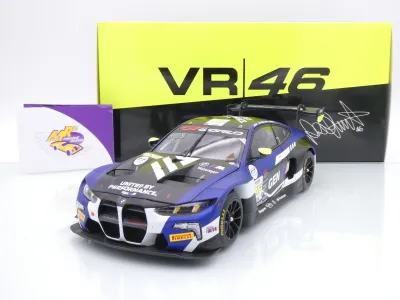 Minichamps 110252546 # BMW M4 GT3 #46 8h Indianapolis 2025 " Valentino Rossi / WRT " 1:18