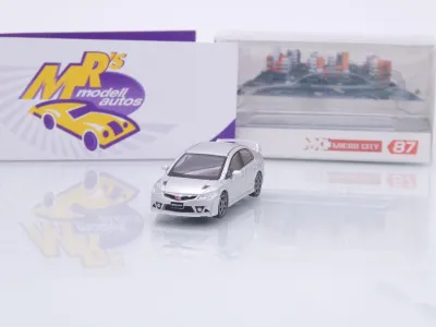 Micro City Herpa 87MC000087 # Honda Civic FD2 Baujahr 2007 " silbermetallic " 1:87