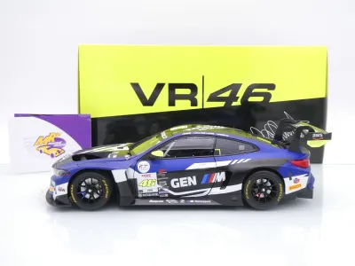 Preview: Minichamps 110252546 # BMW M4 GT3 #46 8h Indianapolis 2025 " Valentino Rossi / WRT " 1:18