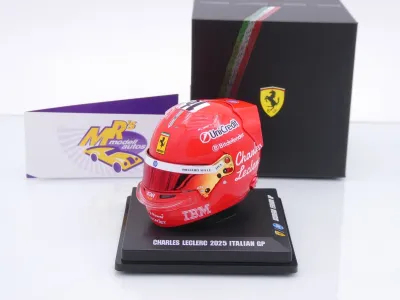 Look Smart LSHEL020 # Helm Formel 1 Ferrari " Charles Leclerc - Italien GP 2025 " 1:5