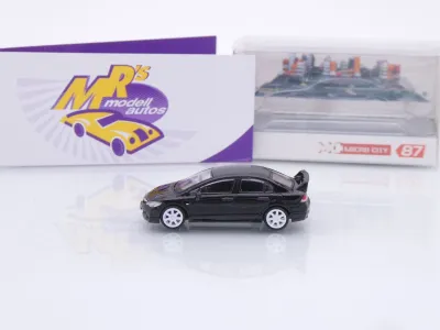 Preview: Micro City Herpa 87MC000100 # Honda Civic FD2 Baujahr 2007 " schwarz " 1:87