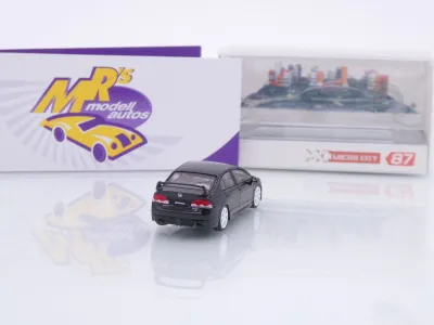 Preview: Micro City Herpa 87MC000100 # Honda Civic FD2 Baujahr 2007 " schwarz " 1:87