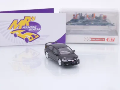 Preview: Micro City Herpa 87MC000100 # Honda Civic FD2 Baujahr 2007 " schwarz " 1:87