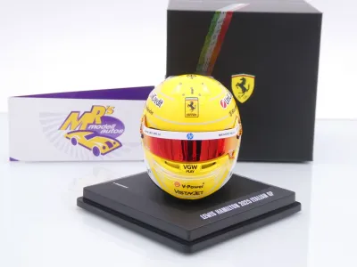 Preview: Look Smart LSHEL021 # Helm Formel 1 Ferrari " Lewis Hamilton - Italien GP 2025 " 1:5