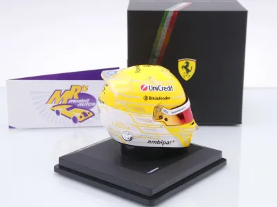 Preview: Look Smart LSHEL021 # Helm Formel 1 Ferrari " Lewis Hamilton - Italien GP 2025 " 1:5