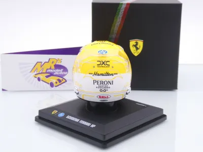 Preview: Look Smart LSHEL021 # Helm Formel 1 Ferrari " Lewis Hamilton - Italien GP 2025 " 1:5