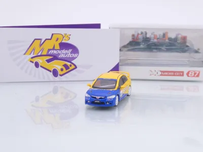 Micro City Herpa 87MC000090 # Honda Civic FD2 #95 Baujahr 2007 " Spoon Sports " 1:87