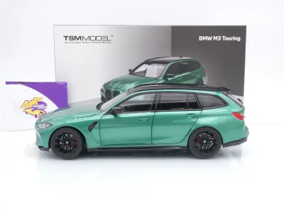 Preview: TSM Model 181030 # BMW M3 G81 Touring Baujahr 2023 " Isle of Man Green " 1:18