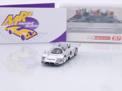 Micro City Herpa 87MC000082 # Mazda 787B Test Car 1991 " silbermetallic " 1:87