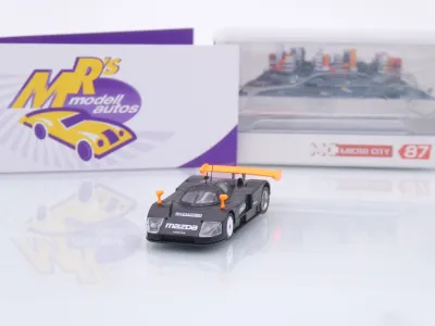 Micro City Herpa 87MC000096 # Mazda 787B Test Car 1991 " mattschwarz " 1:87