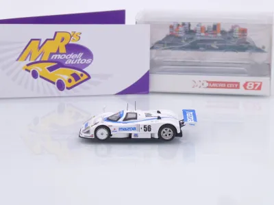 Preview: Micro City Herpa 87MC000095 # Mazda 787B 8th 24h Le Mans 1991 " Pierre Dieudonne - Takashi Yorino - Yojiro Terada " 1:87