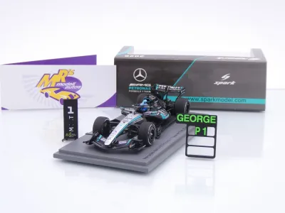 Spark S9380 # Mercedes-AMG W17 F1 #63 Winner Australien GP 2026 " George Russell " 1:43