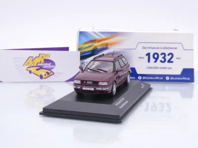 Solido S4310110 # Audi RS2 Avant by Porsche Baujahr 1995 " Sternrubin " 1:43
