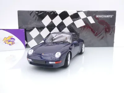 Minichamps 155061100 # Porsche 911 993 Coupe Baujahr 1993 " dunkelblaumetallic " 1:18
