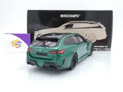 Preview: Minichamps 110023902 # BMW M5 Touring Baujahr 2024 " dunkelgrünmetallic " 1:18