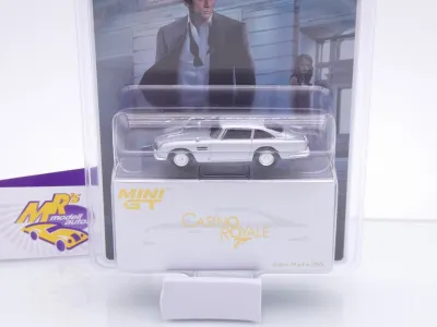 Preview: TSM MINI GT MGT00909-007E # Aston Martin DB5 " James Bond  Casino - England Version " 1:64