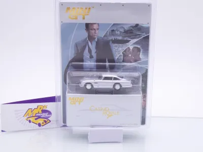 TSM MINI GT MGT00909-007S # Aston Martin DB5 " James Bond  Casino - Spanien Version " 1:64