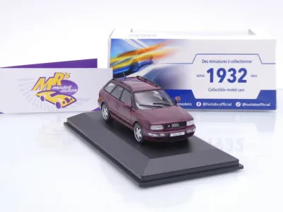 Preview: Solido S4310110 # Audi RS2 Avant by Porsche Baujahr 1995 " Sternrubin " 1:43