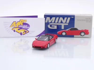 TSM MINI GT MGT01175-L # Honda NSX Prototyp Sport 1989 LHD rot-schwarz " Ayrton Senna " 1:64