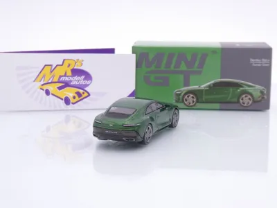 Preview: TSM MINI GT MGT01161-L # Bentley Batur 2023 LHD " Scarab Green Metallic " 1:64