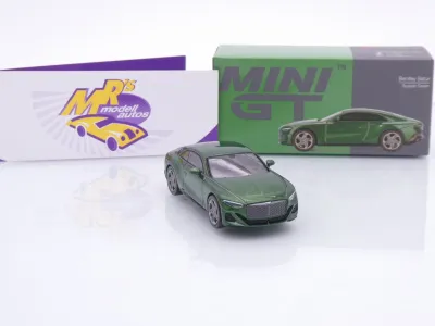 Preview: TSM MINI GT MGT01161-L # Bentley Batur 2023 LHD " Scarab Green Metallic " 1:64
