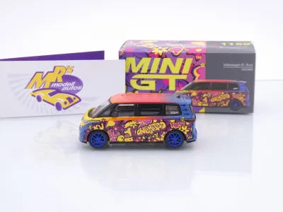 Preview: TSM MINI GT MGT01159-L # Volkswagen VW ID. Buzz 2025 LHD " KW BBS Hippie " 1:64