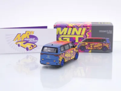 Preview: TSM MINI GT MGT01159-L # Volkswagen VW ID. Buzz 2025 LHD " KW BBS Hippie " 1:64
