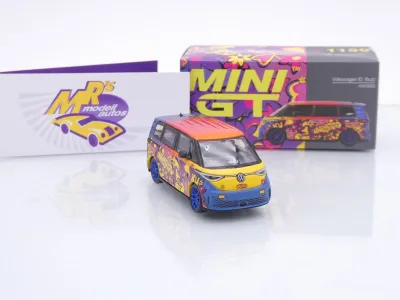 Preview: TSM MINI GT MGT01159-L # Volkswagen VW ID. Buzz 2025 LHD " KW BBS Hippie " 1:64