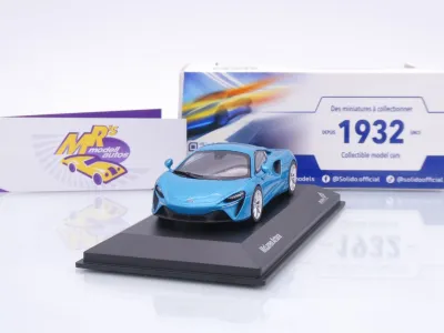 Solido S4313503 # McLaren Artura Hybrid Baujahr 2022 " türkisblaumetallic " 1:43