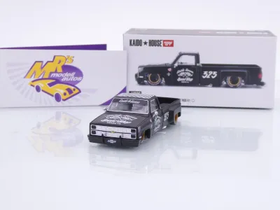 TSM MINI GT KHMG236 # Chevrolet Silverado Dually schwarz " Kaido House - Hot Rod " 1:64