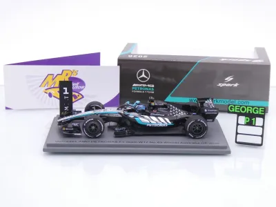 Preview: Spark S9380 # Mercedes-AMG W17 F1 #63 Winner Australien GP 2026 " George Russell " 1:43
