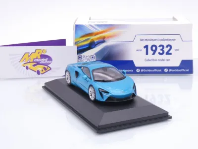 Preview: Solido S4313503 # McLaren Artura Hybrid Baujahr 2022 " türkisblaumetallic " 1:43