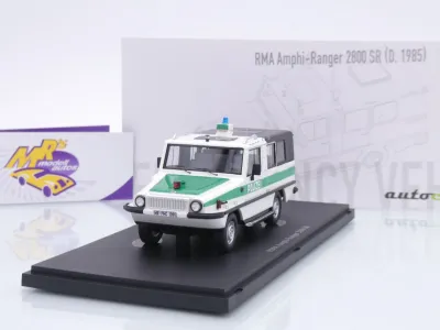 Autocult 12021-1 # RMA Amphi-Ranger 2800 SR Baujahr 1985 " Polizei " 1:43