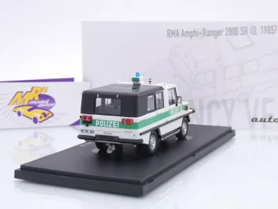 Preview: Autocult 12021-1 # RMA Amphi-Ranger 2800 SR Baujahr 1985 " Polizei " 1:43