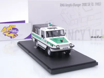 Preview: Autocult 12021-1 # RMA Amphi-Ranger 2800 SR Baujahr 1985 " Polizei " 1:43