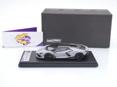 Preview: Look Smart LS543J # Lamborghini Revuelto 2024 " Grigio Hati Verde Scandal " 1:43