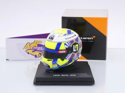 Spark 5HF025 # Helm Formel 1 Team McLaren F1 " Lando Norris #4 2019 " 1:5