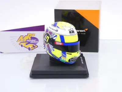 Preview: Spark 5HF025 # Helm Formel 1 Team McLaren F1 " Lando Norris #4 2019 " 1:5