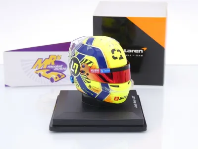 Preview: Spark 5HF054 # Helm Formel 1 Team McLaren F1 " Lando Norris #4 2021 " 1:5